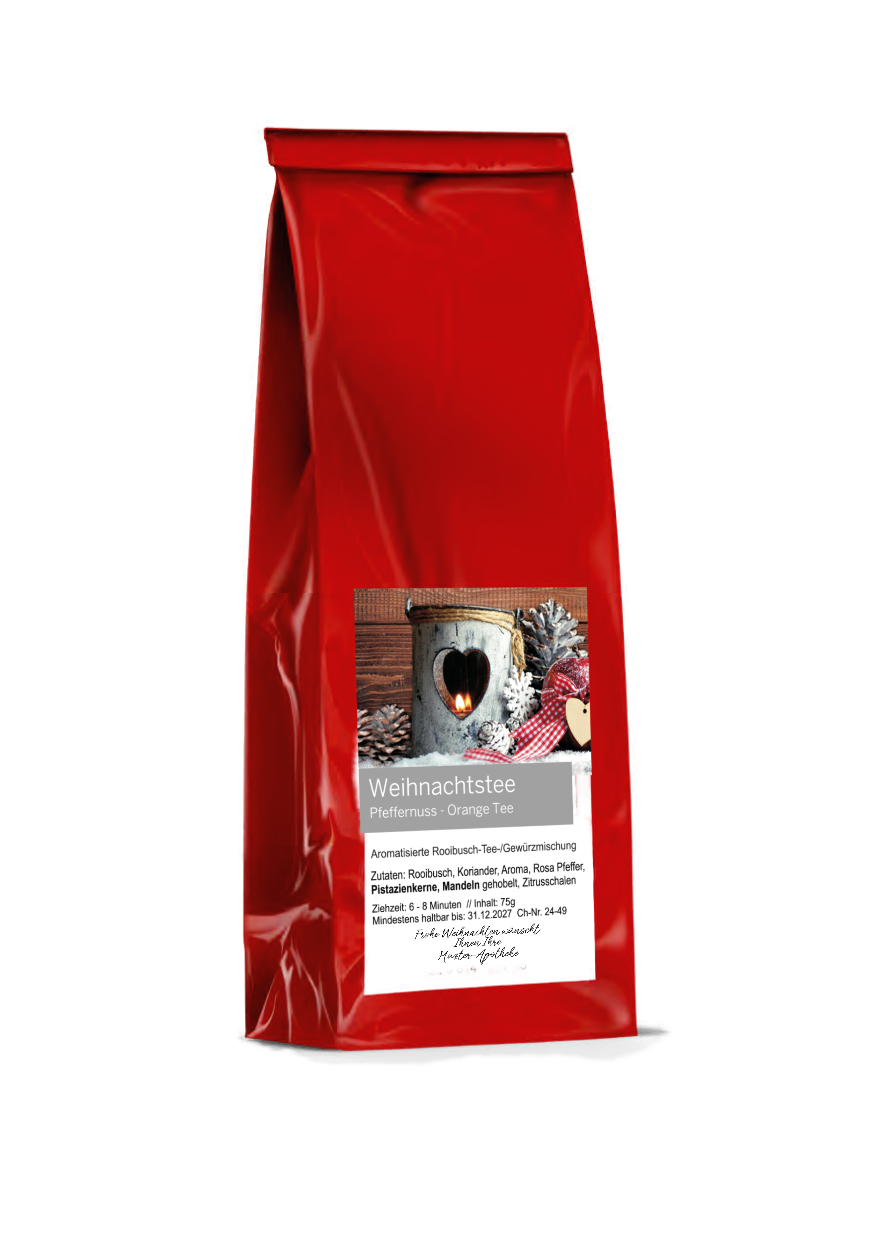 Weihnachtstee Pfeffernuss-Orange 75g