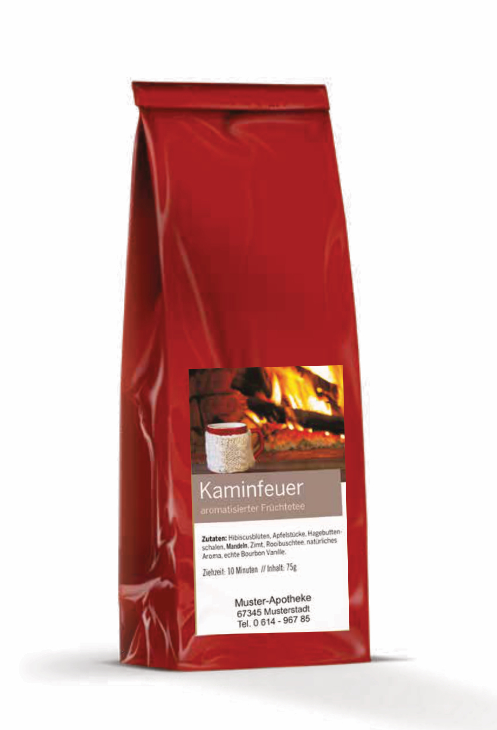 Früchtetee "Kaminfeuer" 75g