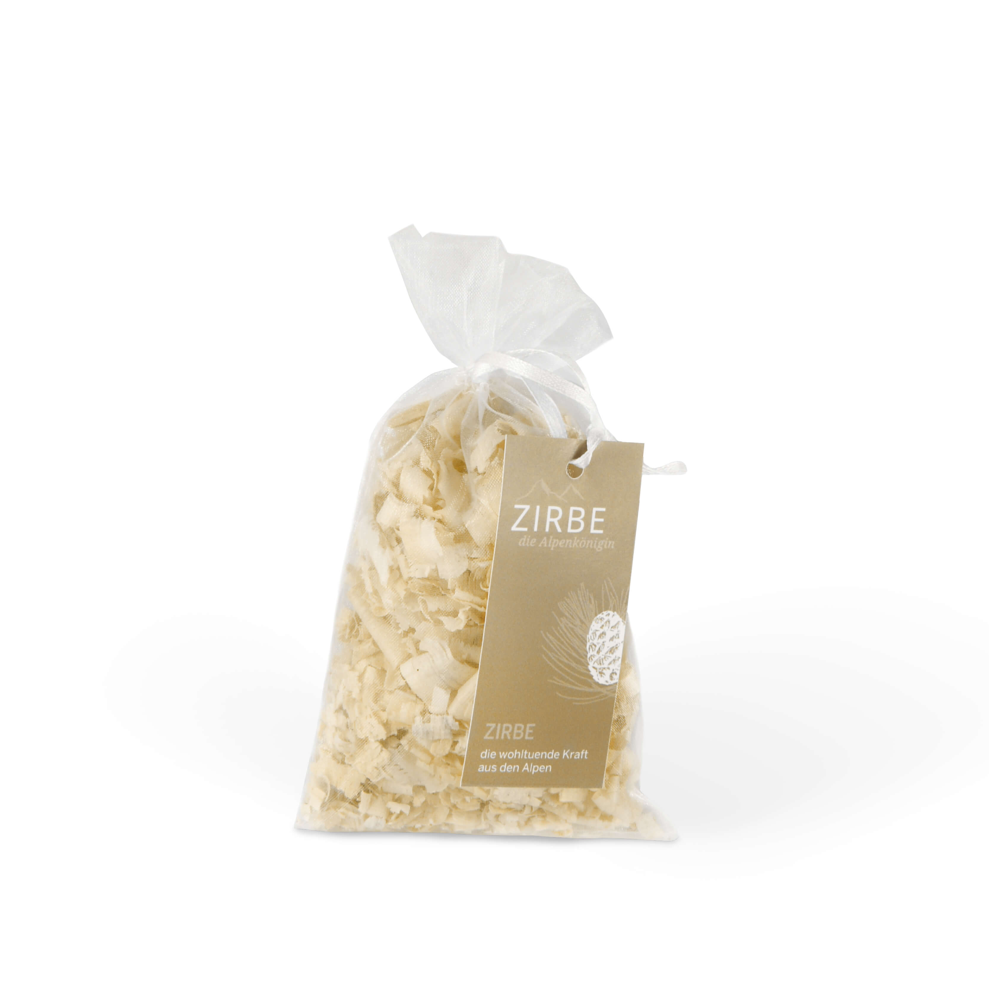 pda_online_29 Organza-Säckchen mit Zirbenflocken