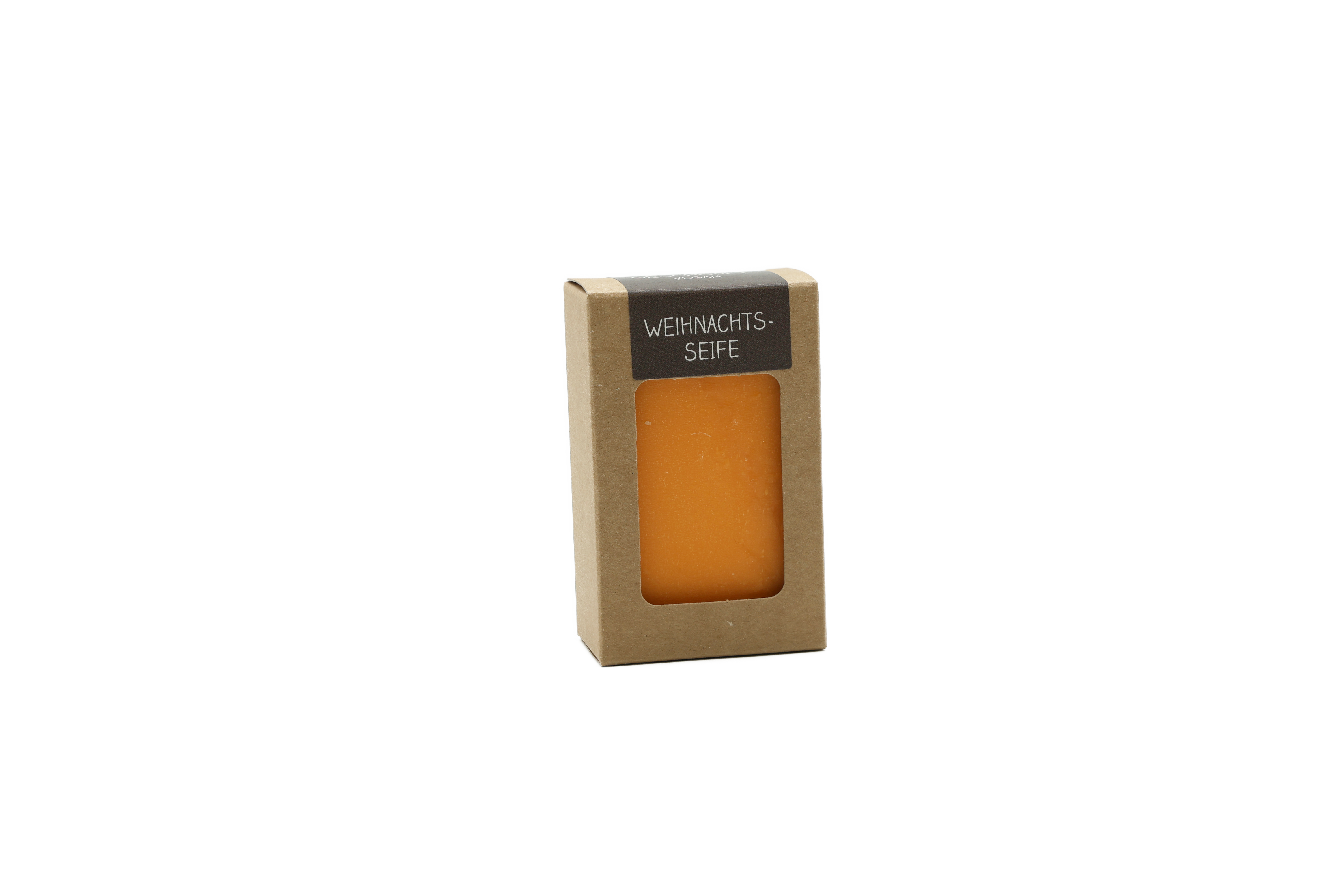 Weihnachts-Seife Orange 100g handgeschöpft