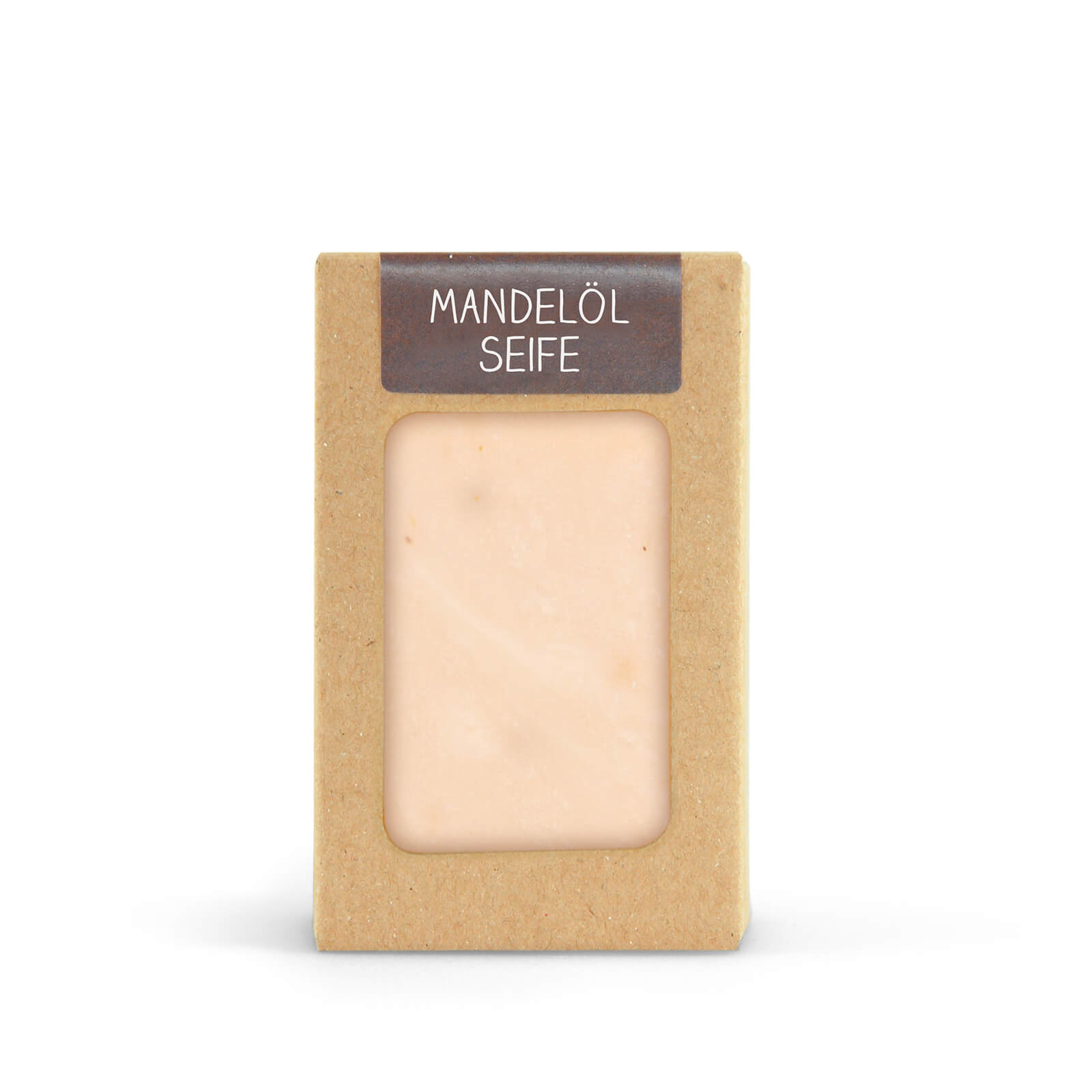 0386 Mandelöl Seife 100g handgeschöpft