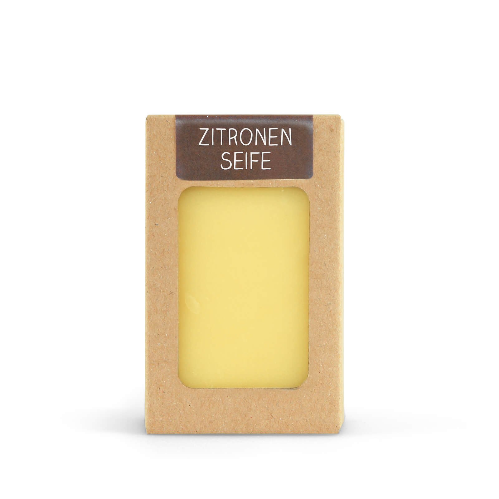 0376 Zitronen Seife 100g handgeschöpft