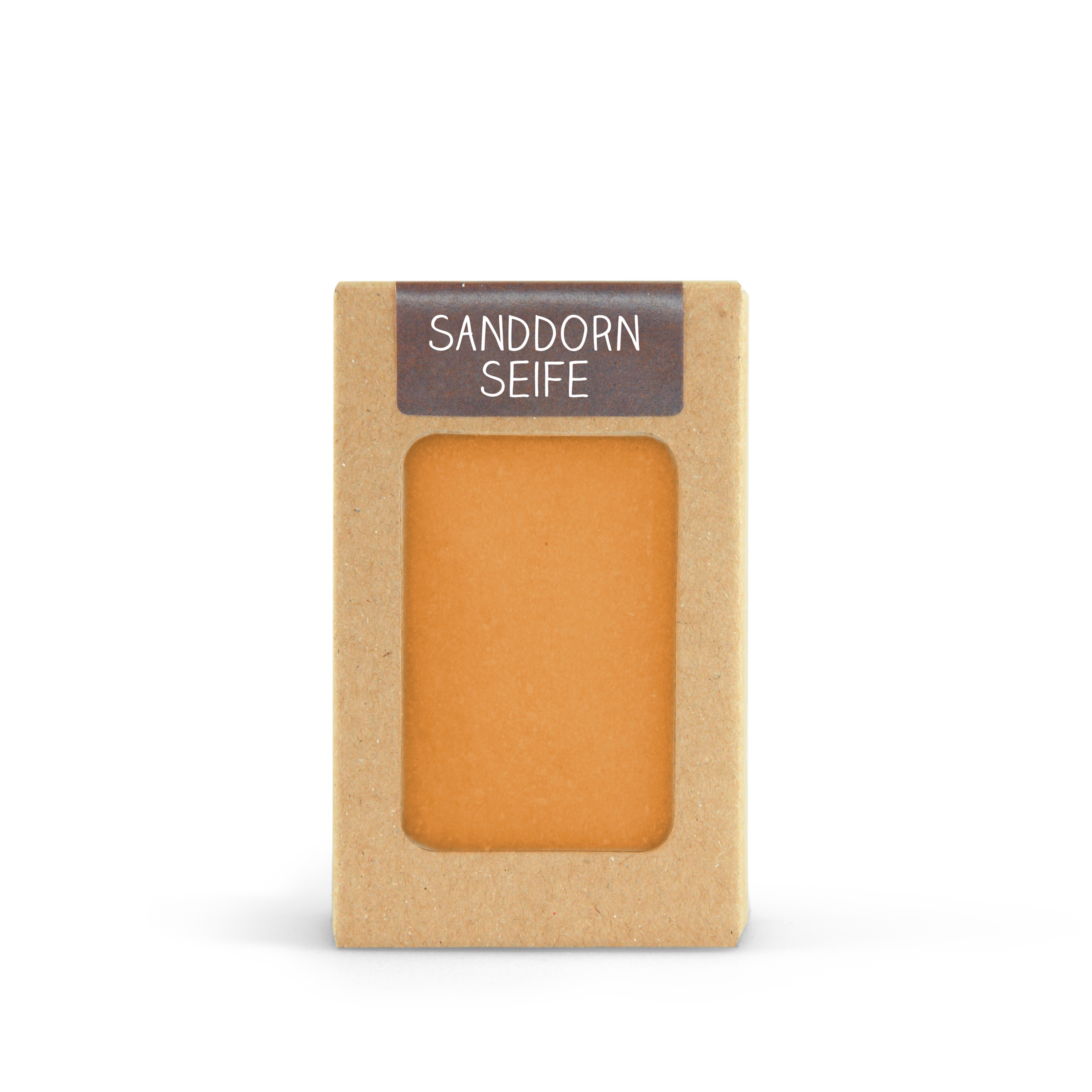 0350 Sanddorn Seife 100g handgeschöpft