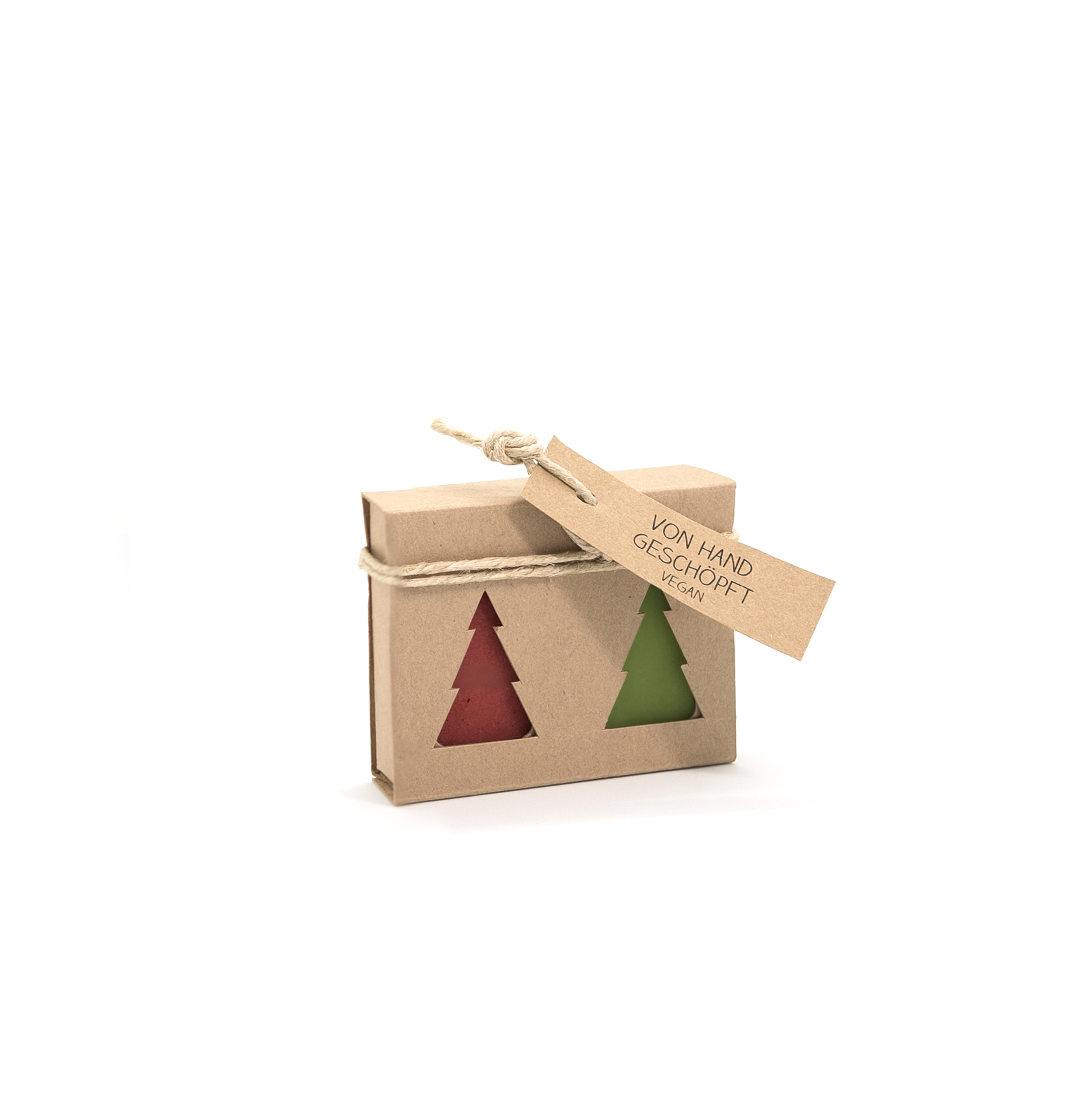 Geschenkkarton mit 2 Seifen (2 x 100g)