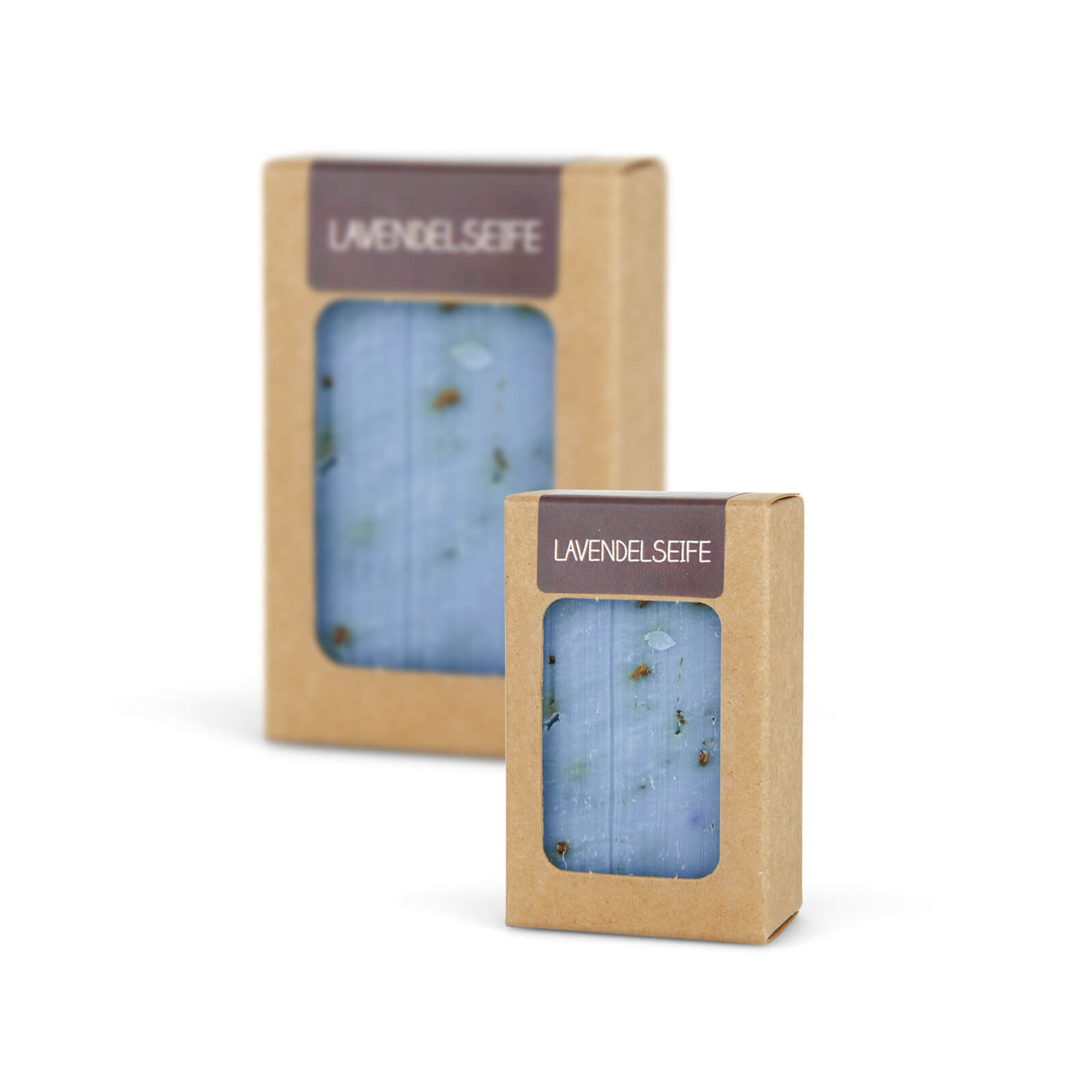 0111 MINI Lavendel Seife 25g handgeschöpft