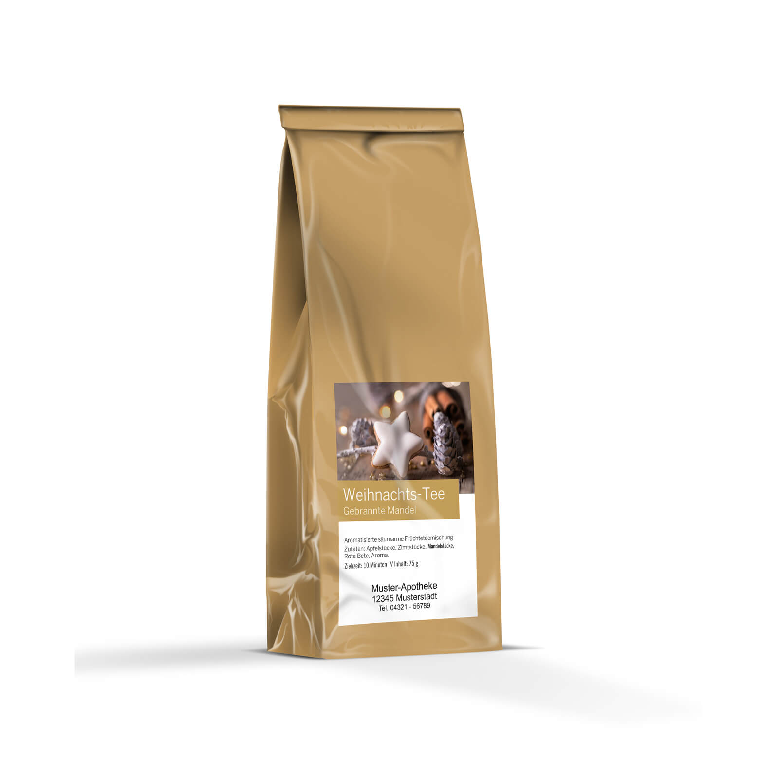 2732-2022 Weihnachts-Tee „Gebrannte Mandel“ 40g