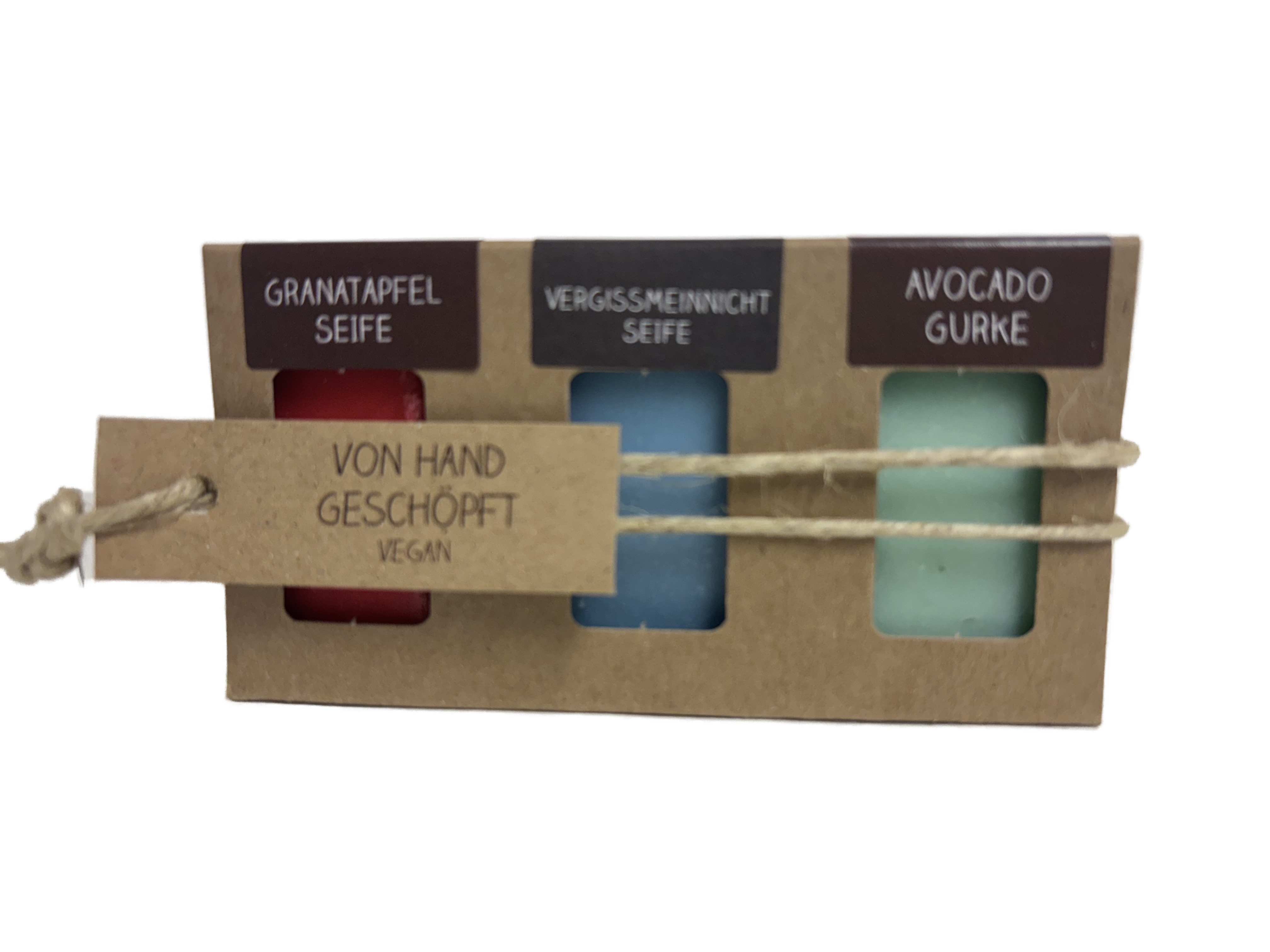 Mini-Seifen 3er-Set (3 x 25 g = 75 g Seife)