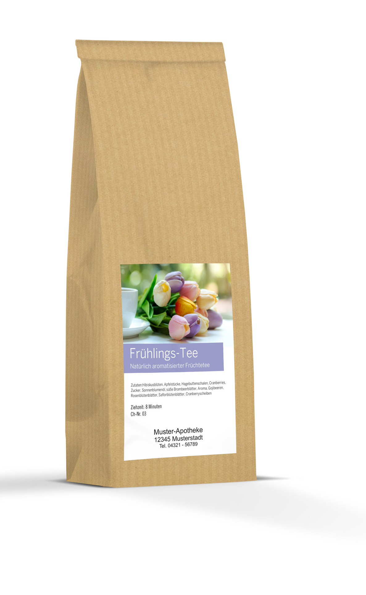 Frühlings-Tee "Erdbeer-Sahne"