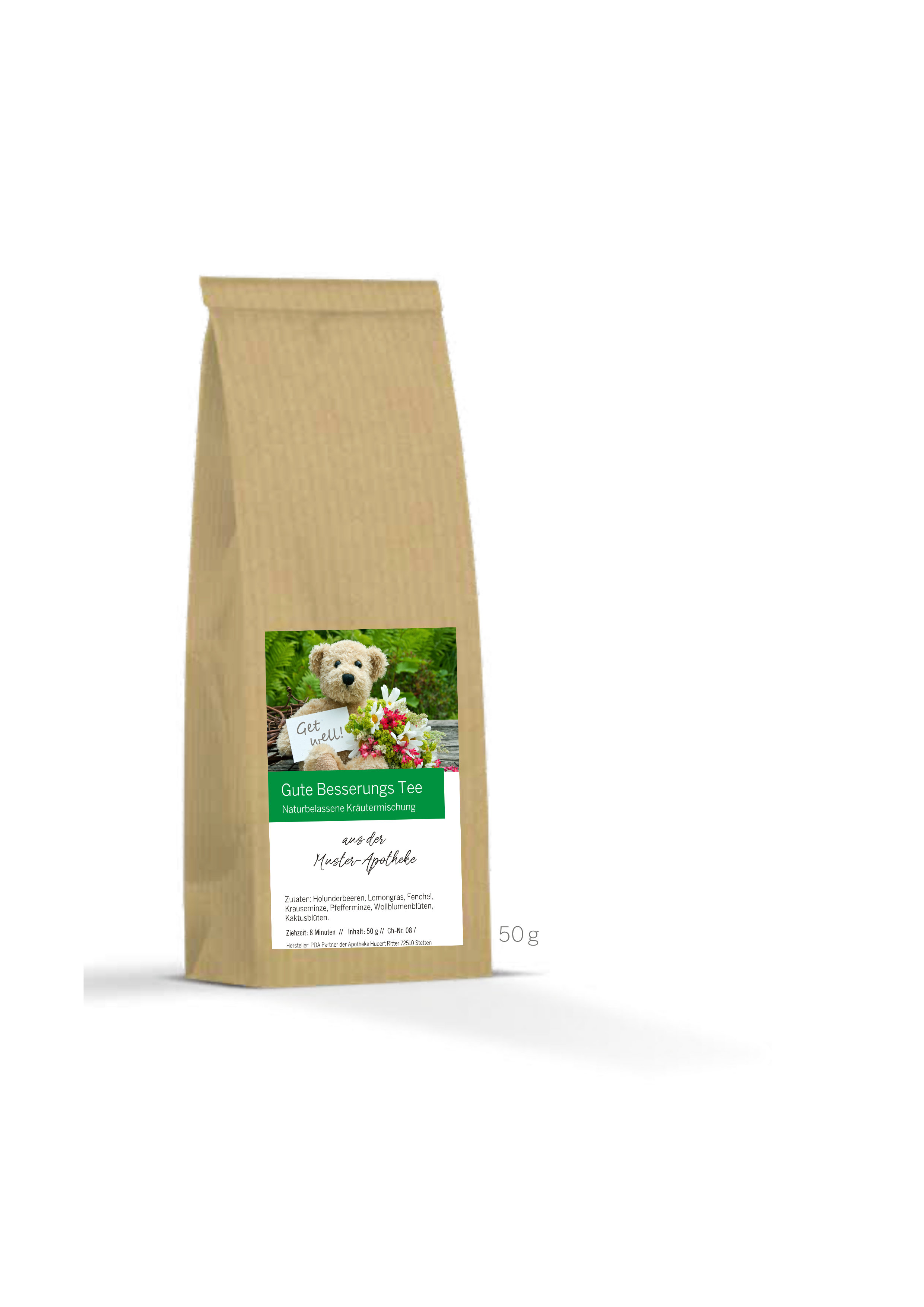 Gute Besserung-Tee Kräutermischung 50g Gute Besserung-Tee Kräutermischung 50g