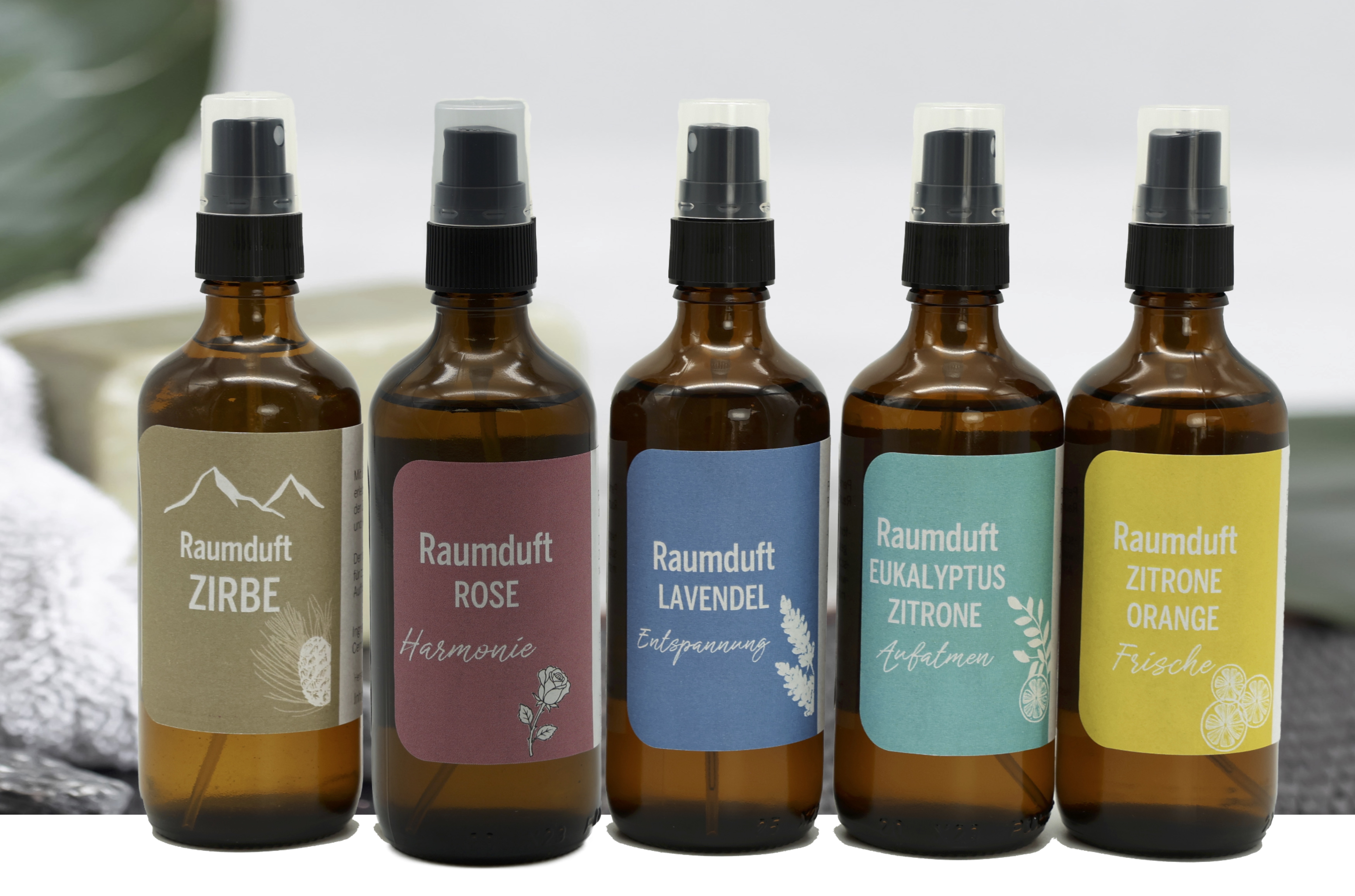 Raumdüfte 100ml sortiert im Display (5 x 6 Stück) je Sorte 1 Tester gratis!